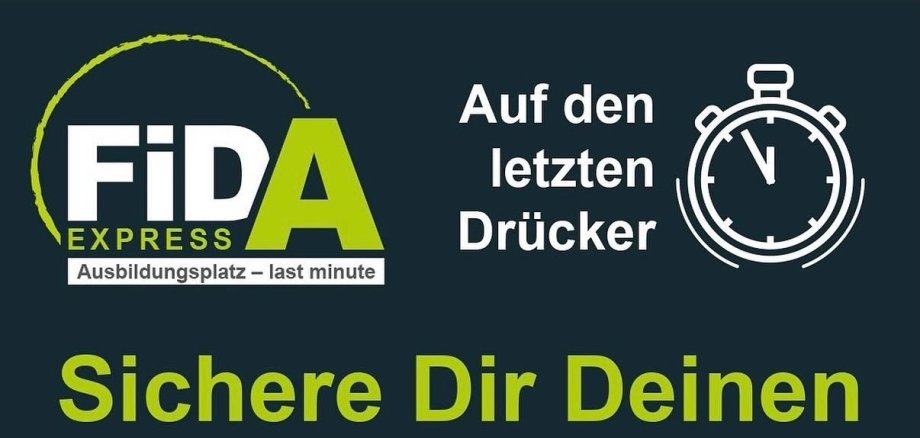 Are you looking for an apprenticeship for 2026 at short notice? Then FiDA Express is just right for you! Under the motto "At the last minute", the event offers the chance to get in direct contact with companies and secure an apprenticeship without any complications.  On April 22, 2026 from 9:00 a.m. to 1:00 p.m., the Gronau Comprehensive School will open its doors to anyone who is still looking. Various sectors - from skilled trades to gastronomy to technical professions - will be on site and look forward to meeting you in person.
