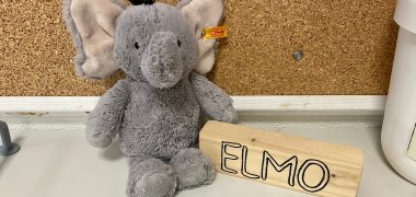 Elmo Zachte speelgoed olifant